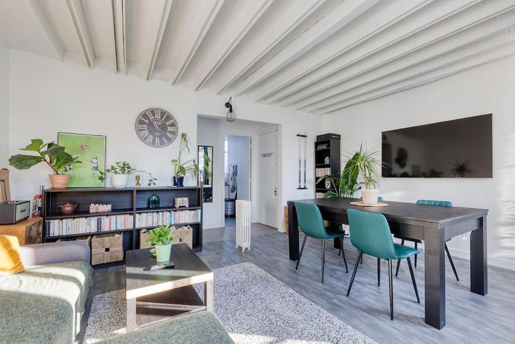 Nice Flat With Billard And View Paris Exterior photo