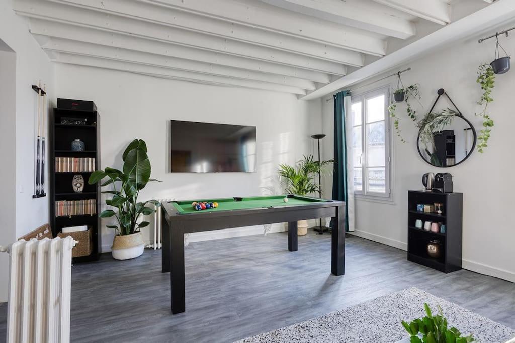 Nice Flat With Billard And View Paris Exterior photo